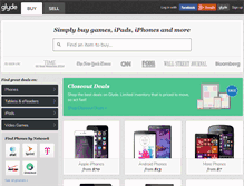 Tablet Screenshot of glyde.com